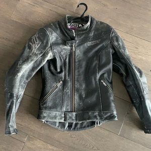 Shift Genuine Leather Armoured Motorcycle Jacket